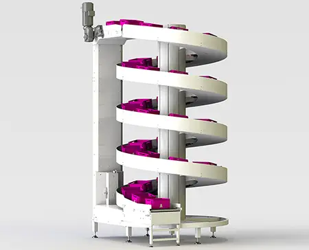 Custom Spiral Conveyor System